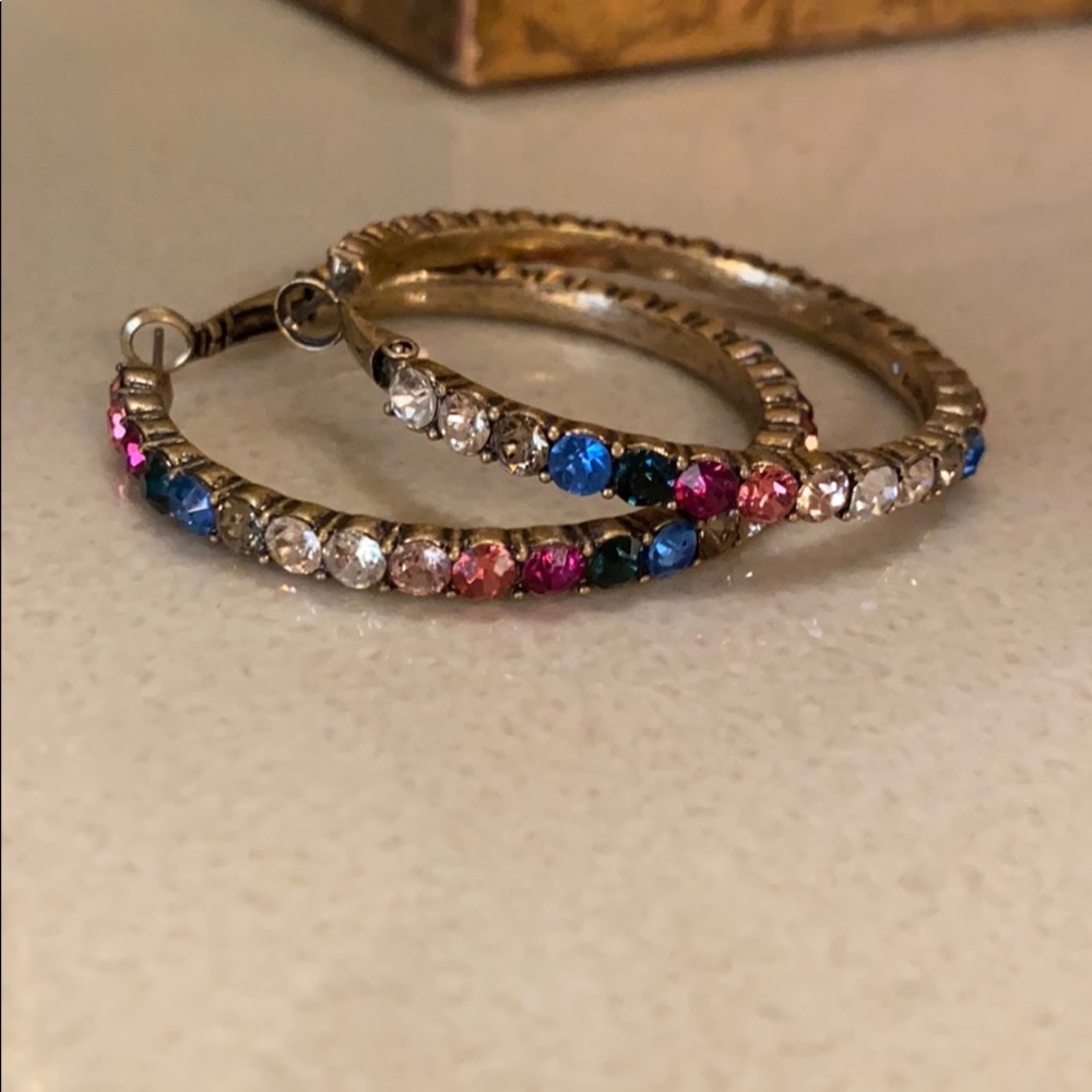 Hoop earrings
